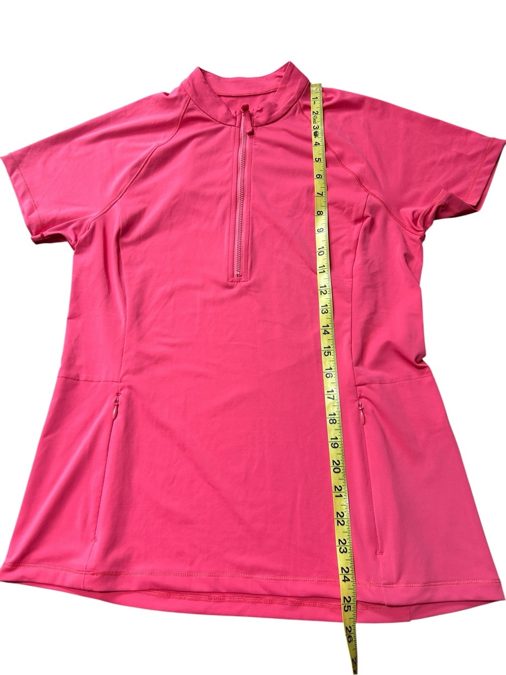 Title Nine Pink Outdoor Quarter Zip Top women’s Medium - Picture 7 of 7